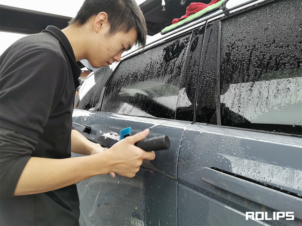 冬季貼車衣需要注意什么？剛貼完車衣下雪了怎么辦？（4）
