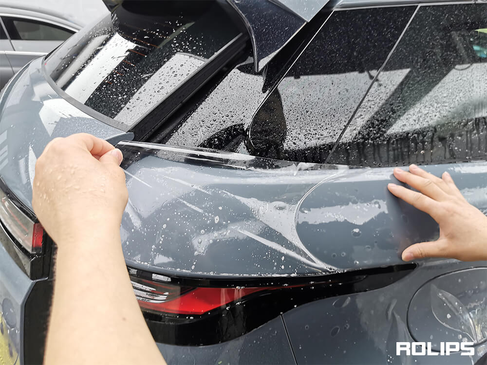 冬季貼車衣需要注意什么？剛貼完車衣下雪了怎么辦？（2）