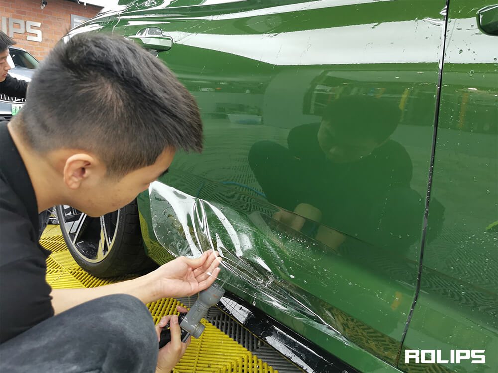 剛貼的隱形車衣可以直接跑高速么？多久可以行使？（4）